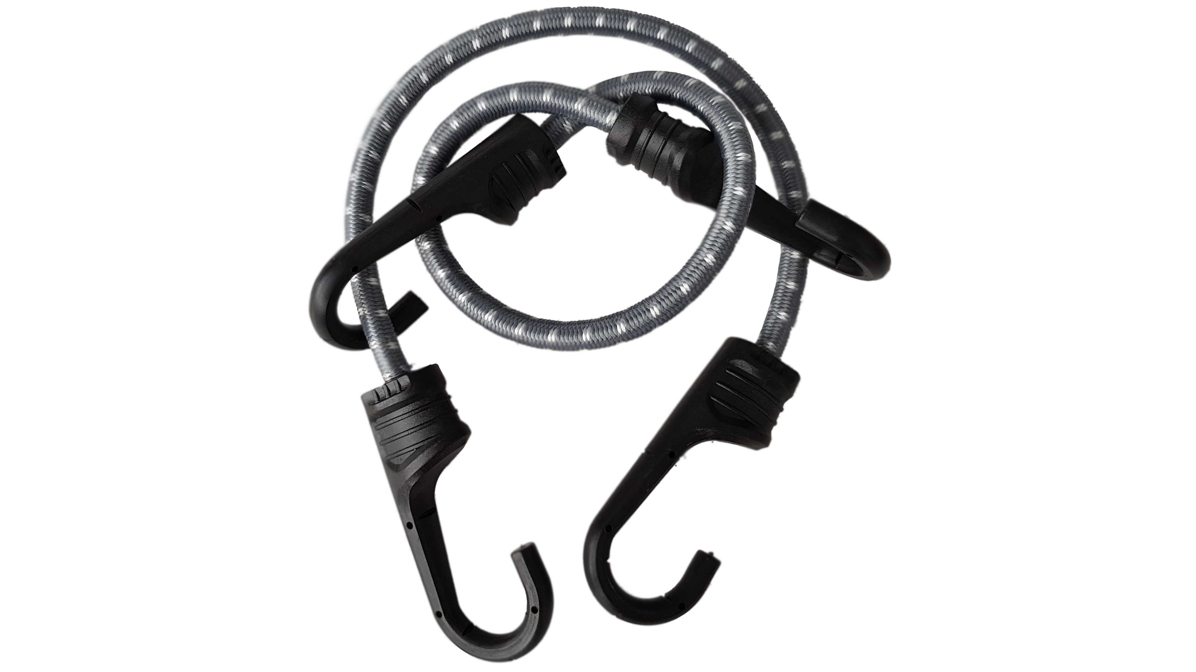 Bungee Cord Hook with PVC-coated Metal Hooks 40cm