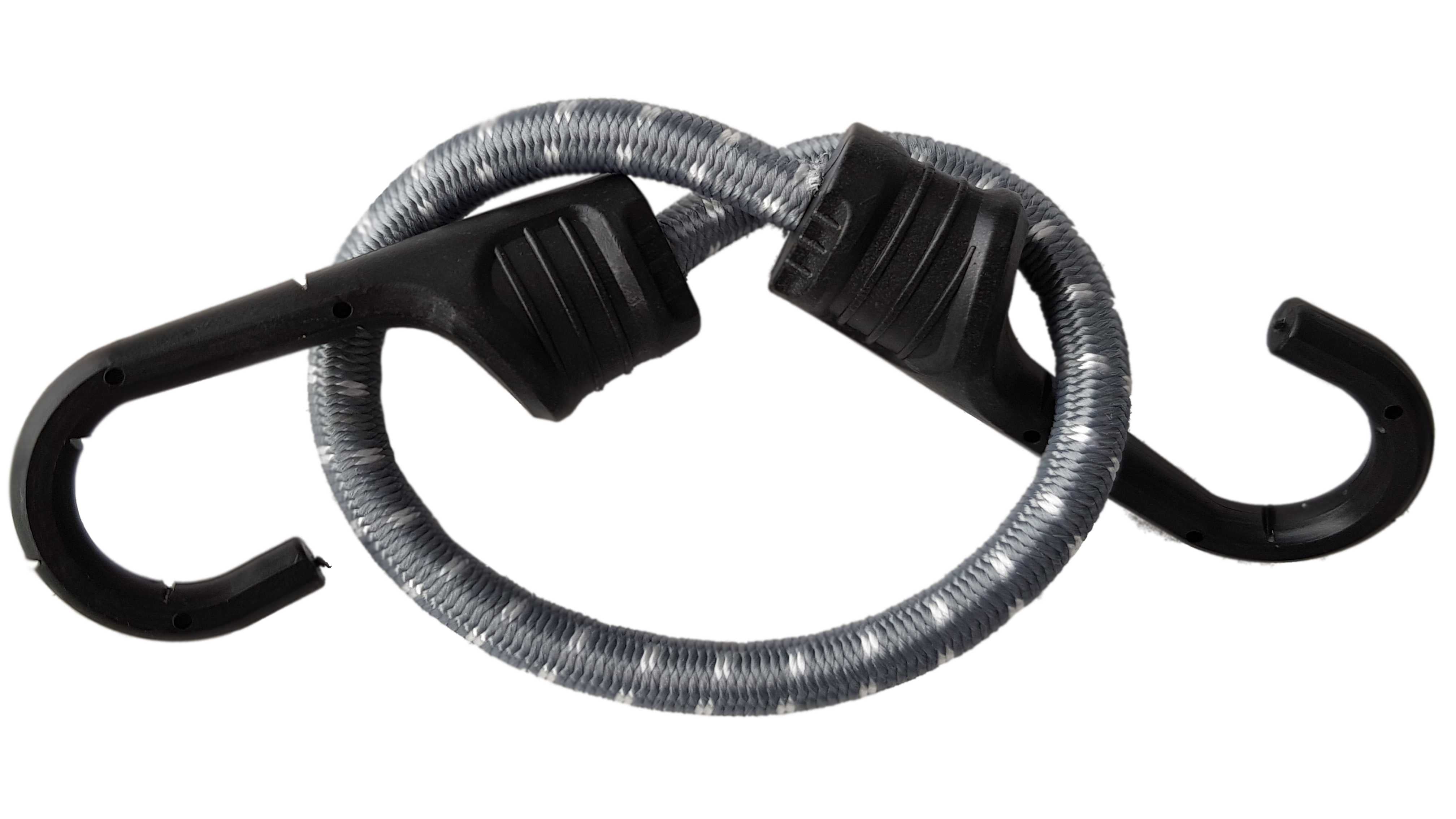 Bungee Cord Hook with PVC-coated Metal Hooks 40cm