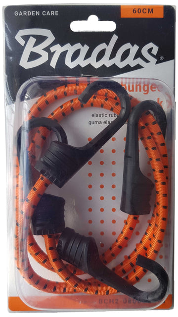 Bungee Cord Hook with PVC-coated Metal Hooks 60cm