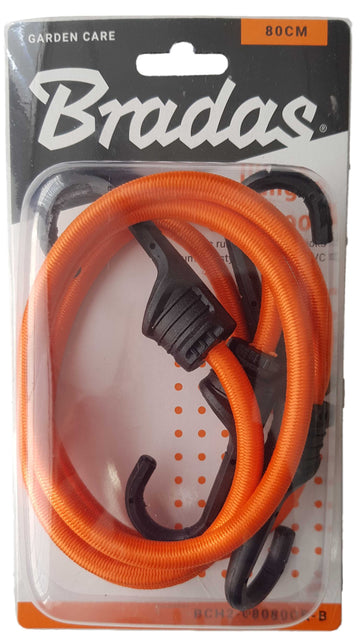 Bungee Cord Hook with PVC-coated Metal Hooks 80cm