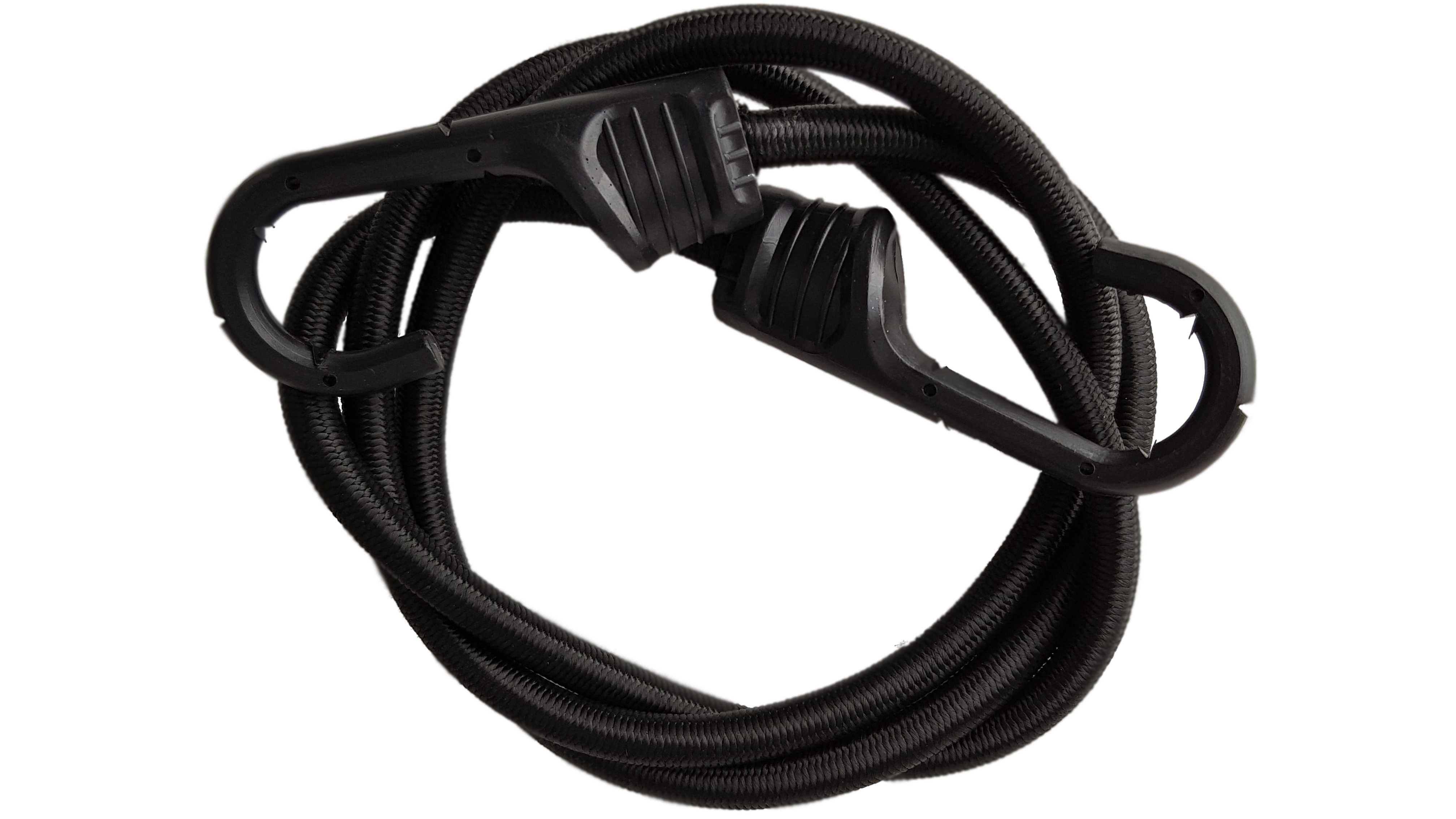 Bungee Cord Hook with PVC-coated Metal Hooks 120cm