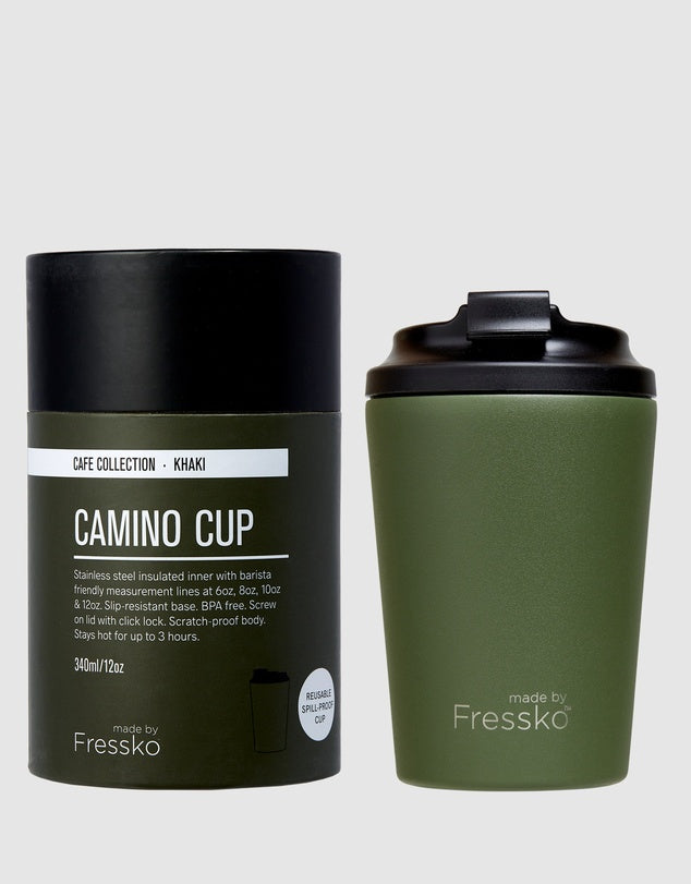 Fressko Reusable Cup/Travel Mug - Khaki