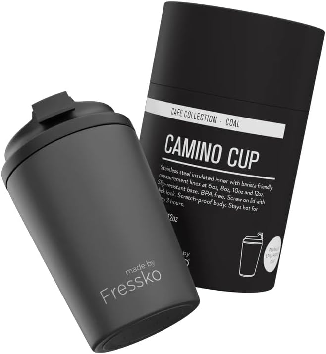 Fressko Reusable Cup/Travel Mug - Coal