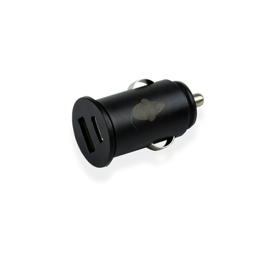 Car Charger USB & USB-C Black