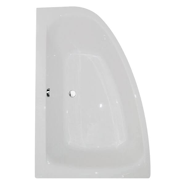 Cleo Offset Corner Bath - 1500 x 1000mm