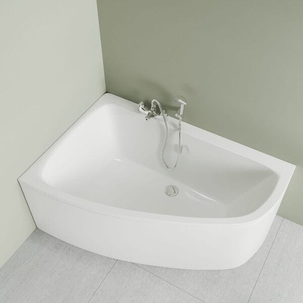 Cleo Offset Corner Bath - 1500 x 1000mm