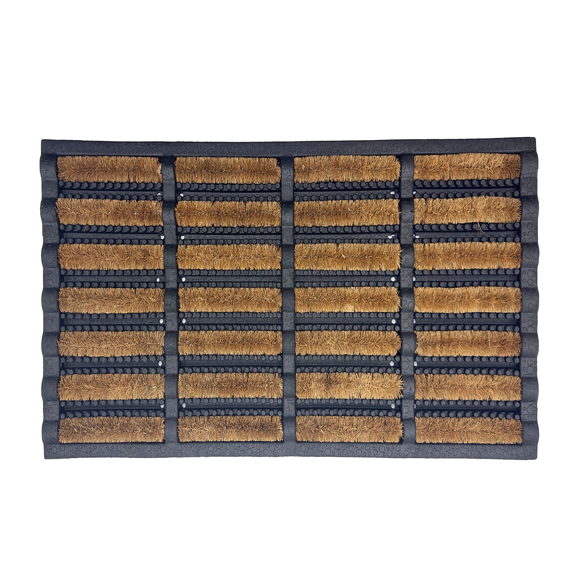 Rubber and Coir Scraper Door Mat 75cm X 45cm