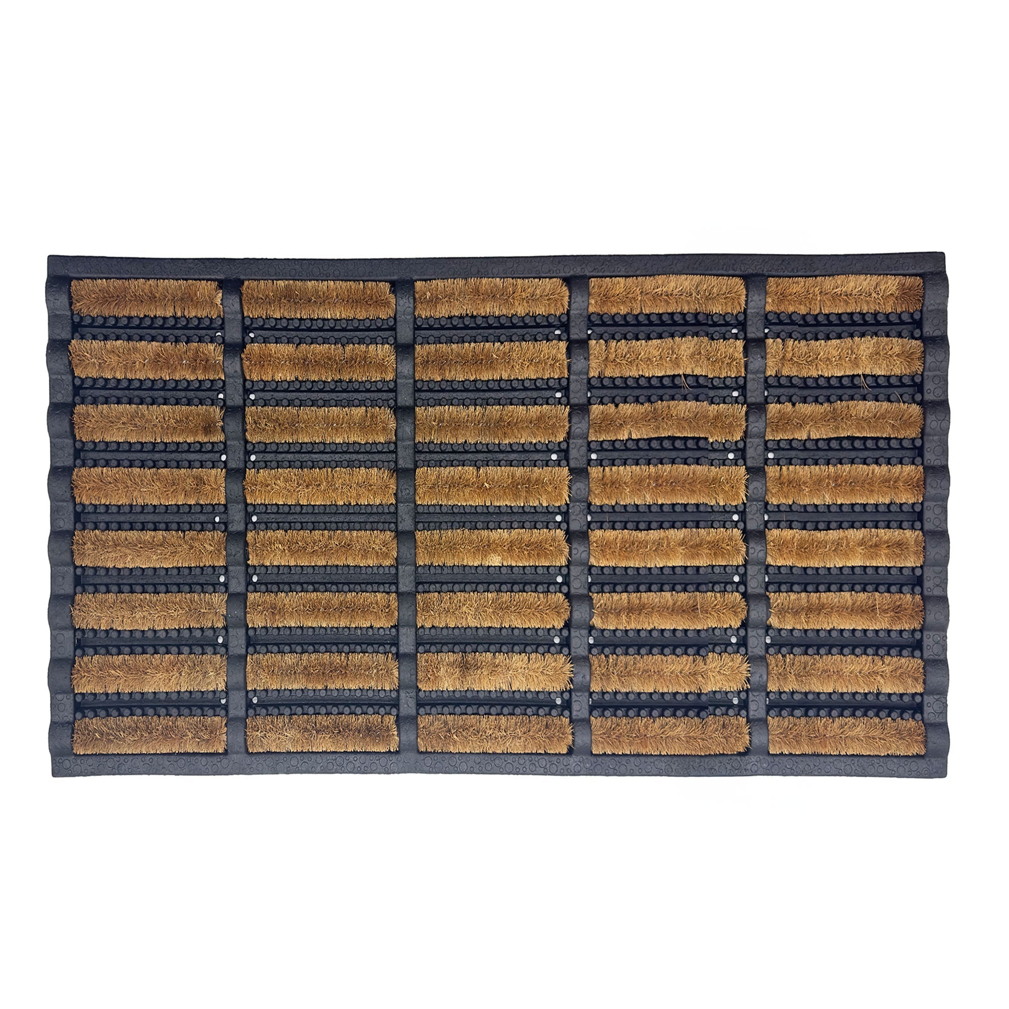 Rubber and Coir Scraper Door Mat 75cm X 45cm