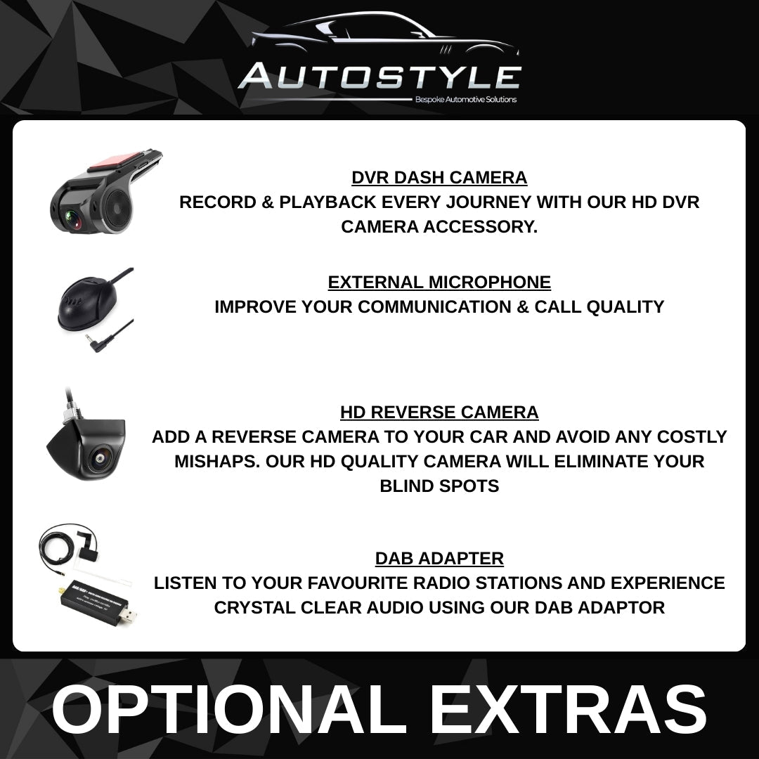 Mazda 2/ DE Demio Apple Carplay / Android Auto 9" Stereo Upgrade 2007-2015