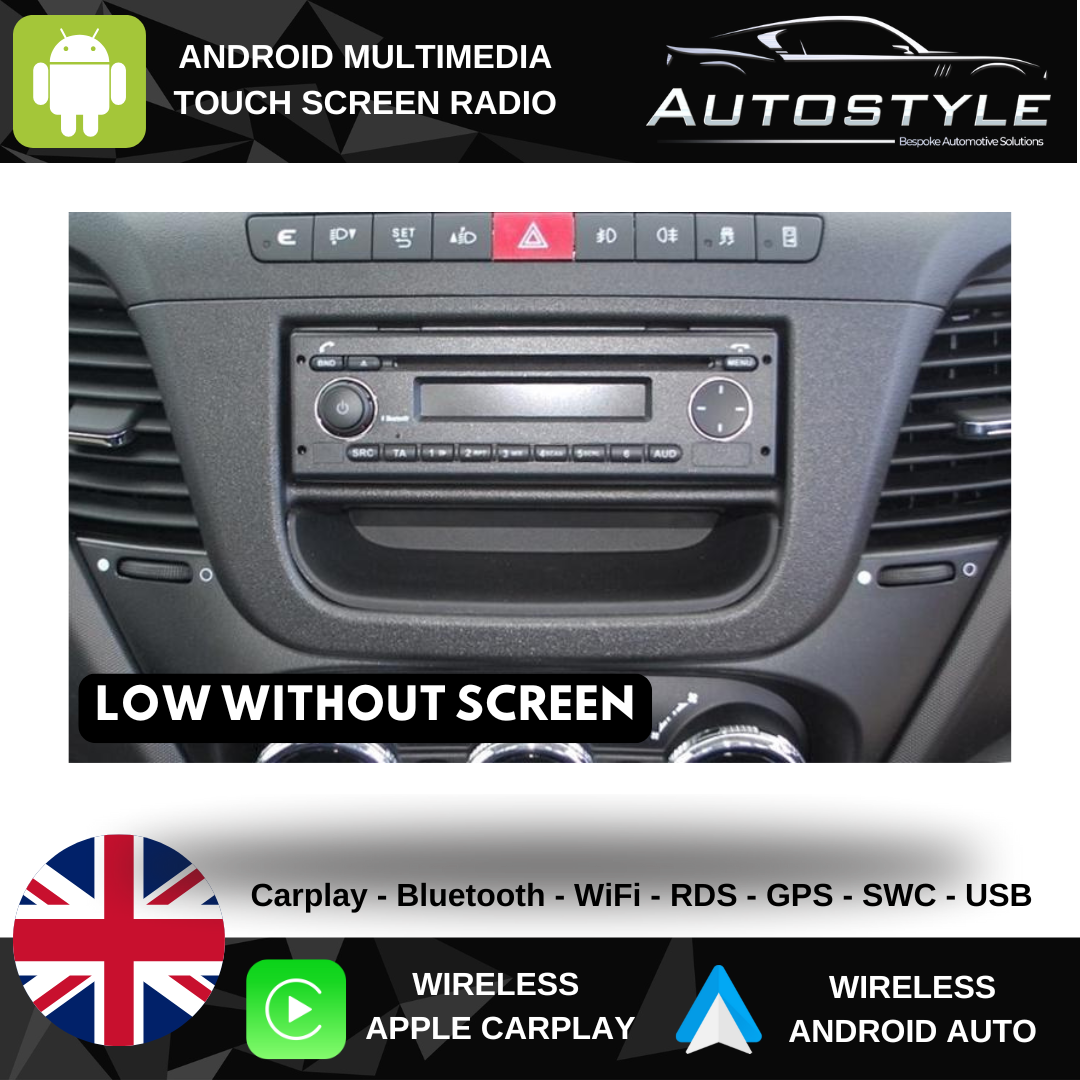 IVECO DAILY  Apple Carplay / Android Auto 9" Stereo Upgrade (2014+)