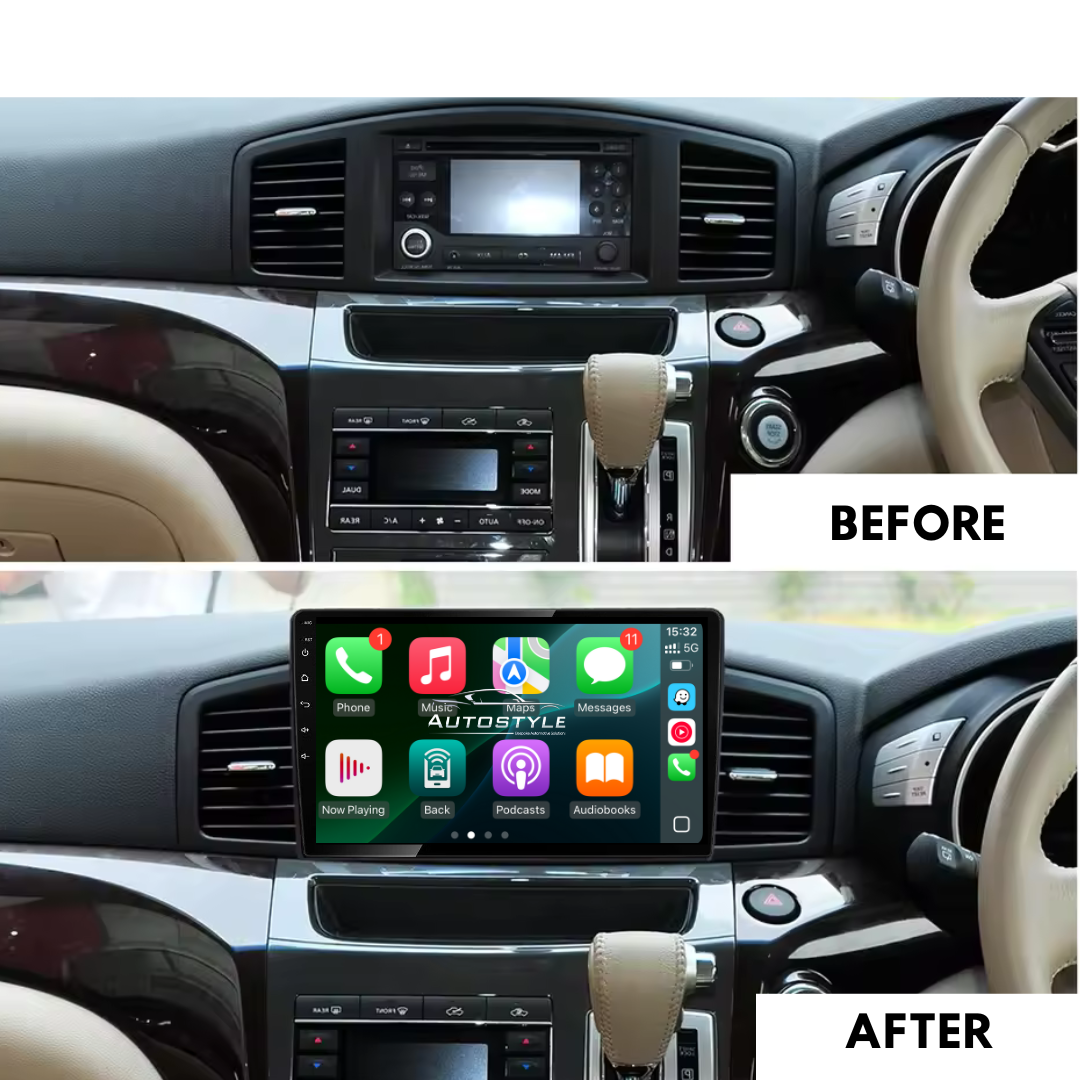 Nissan Quest Elgrand Apple Carplay / Android Auto 10.1" Stereo Upgrade (2012-15)