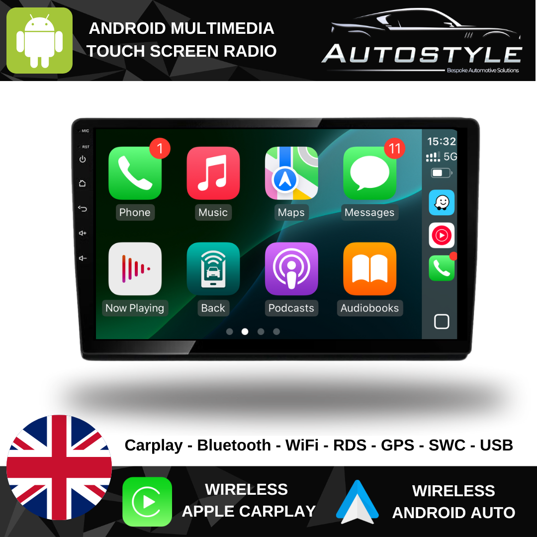 Fiat Tipo 356/357 Egea Dodge Neon Apple Carplay / Android Auto 9" Stereo Upgrade 2015-2020