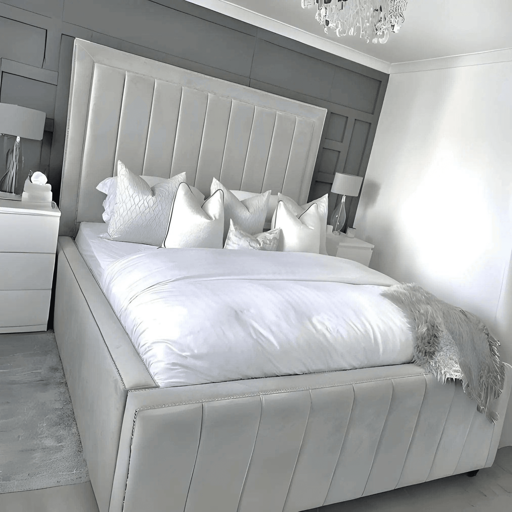 Sonic Panel Bed Frame: Classy UK Beds