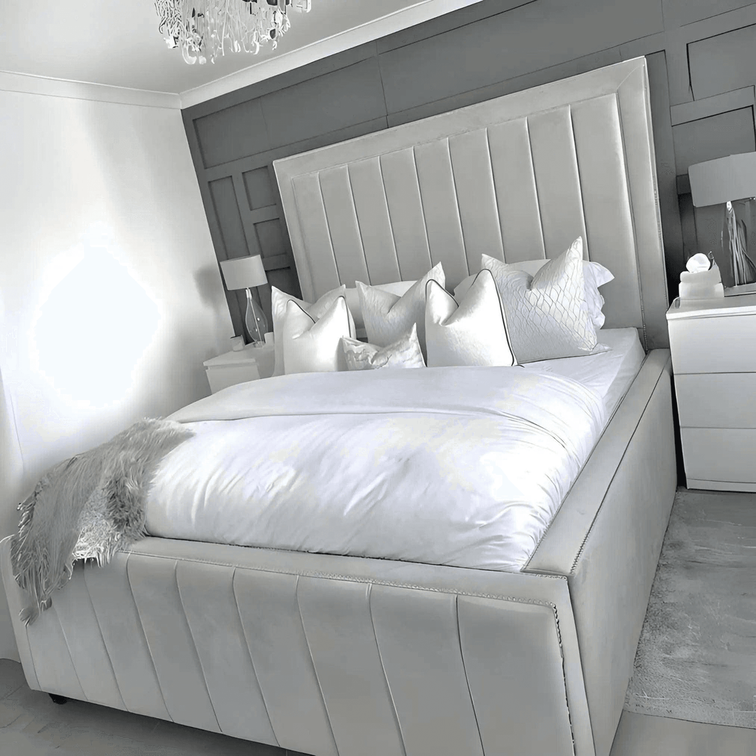 Sonic Panel Bed Frame: Classy UK Beds