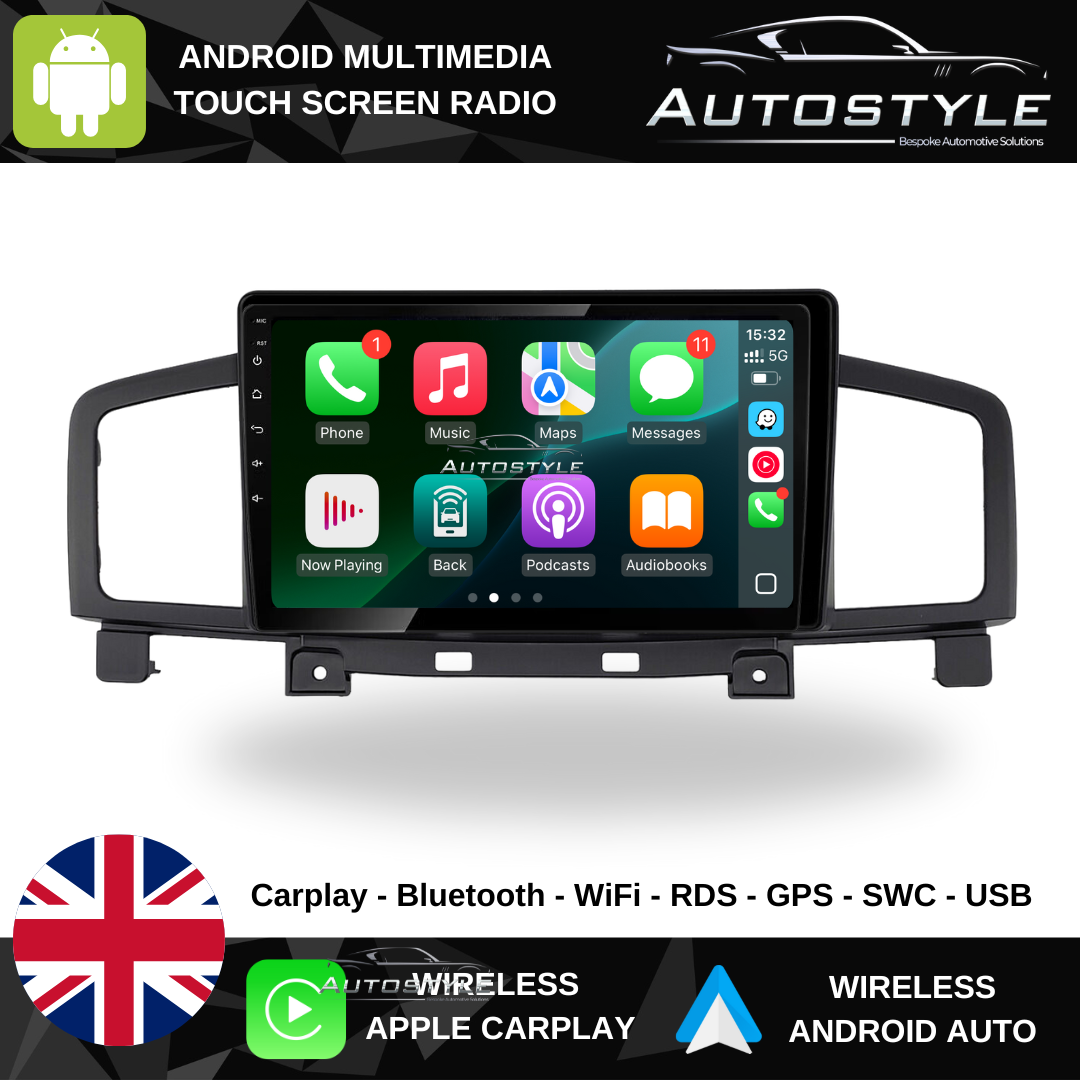 Nissan Quest Elgrand Apple Carplay / Android Auto 10.1" Stereo Upgrade (2012-15)