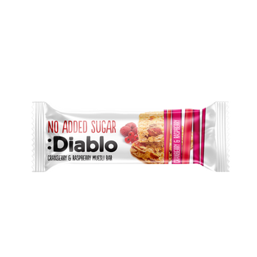 Cranberry and Raspberry Muesli Bar