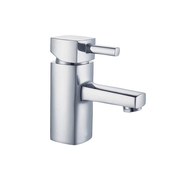 Cubix Chrome Basin Mixer w/ Click-Clack Waste - All Sizes