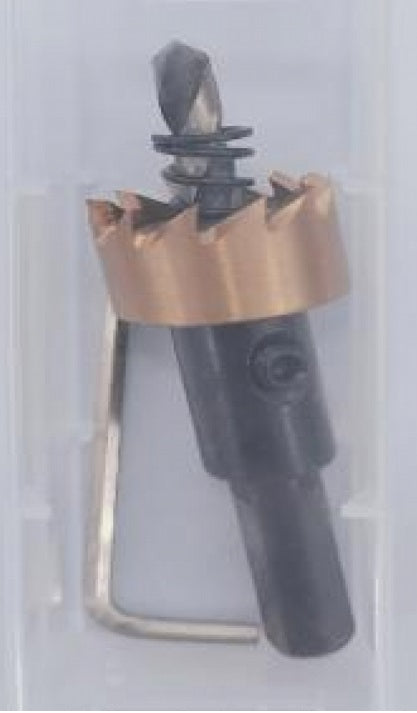Brass Water Butt Tap Kit 1in with Brass Barbed Bib Tap + 34mm Drill Bit