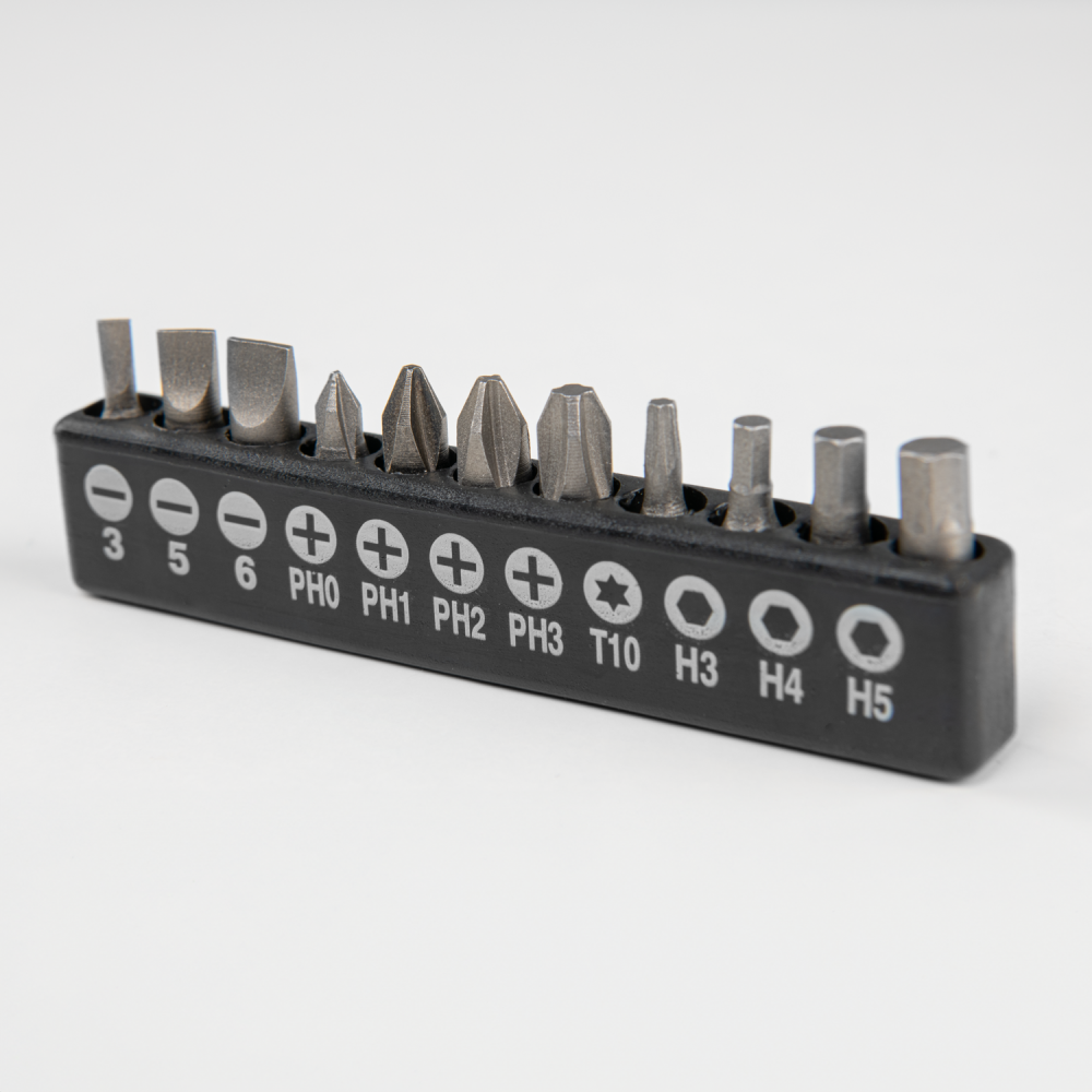 Screwdriver with Multi-Bit Set