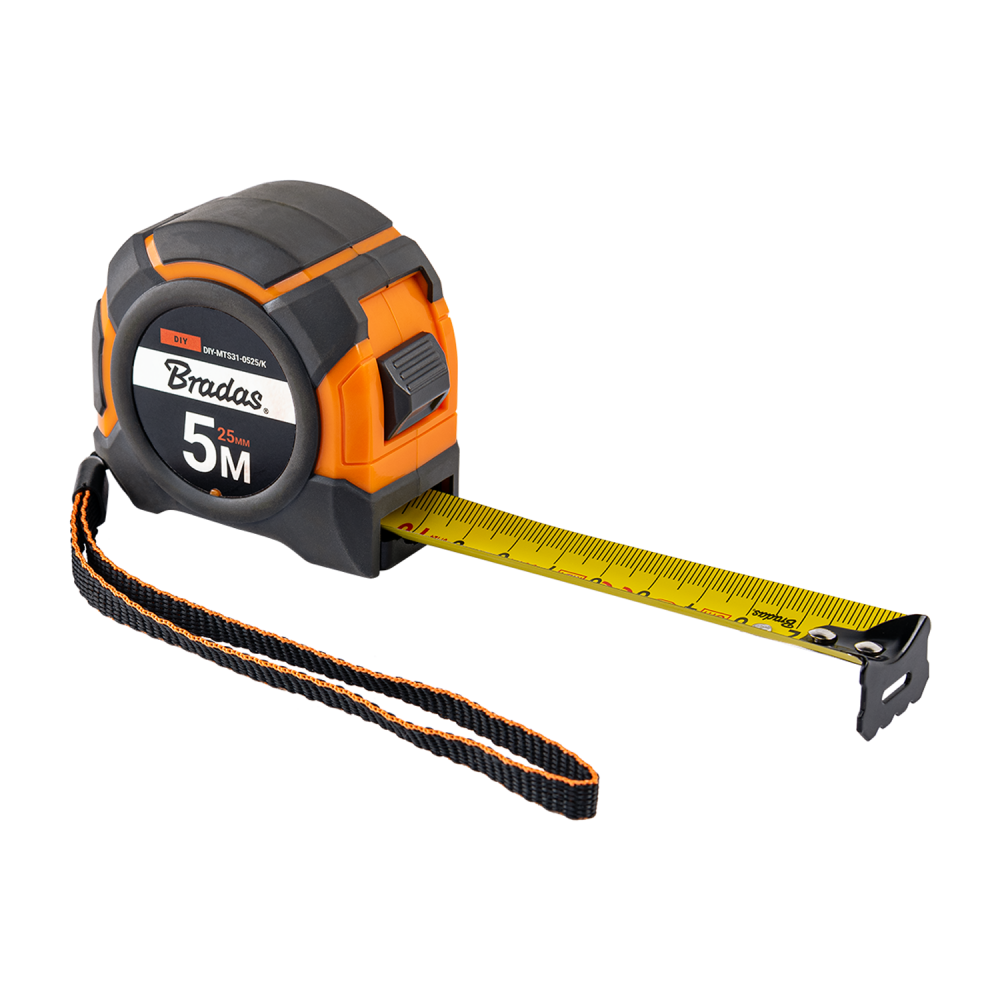 Snap Tape Measure 25mm Wide with Belt Clip 5m, 8m or 10m Single or Multipack