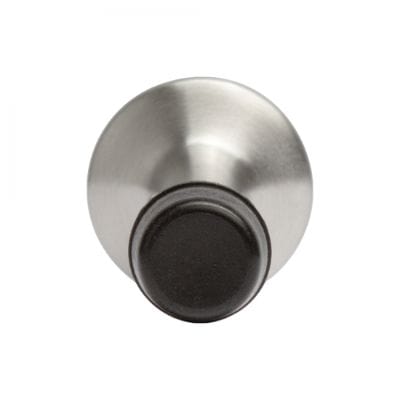 Cylinder Door Stop Satin Stainless Steel - 30mm x 77mm