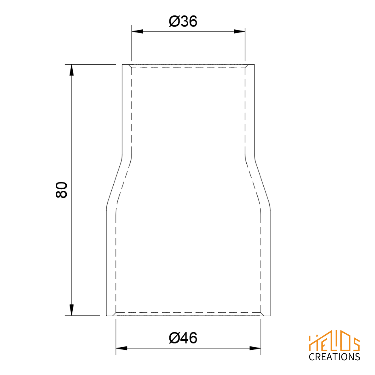 Vacuum Hose Adapter Compatible with DeWalt Planer D26500 / D26501