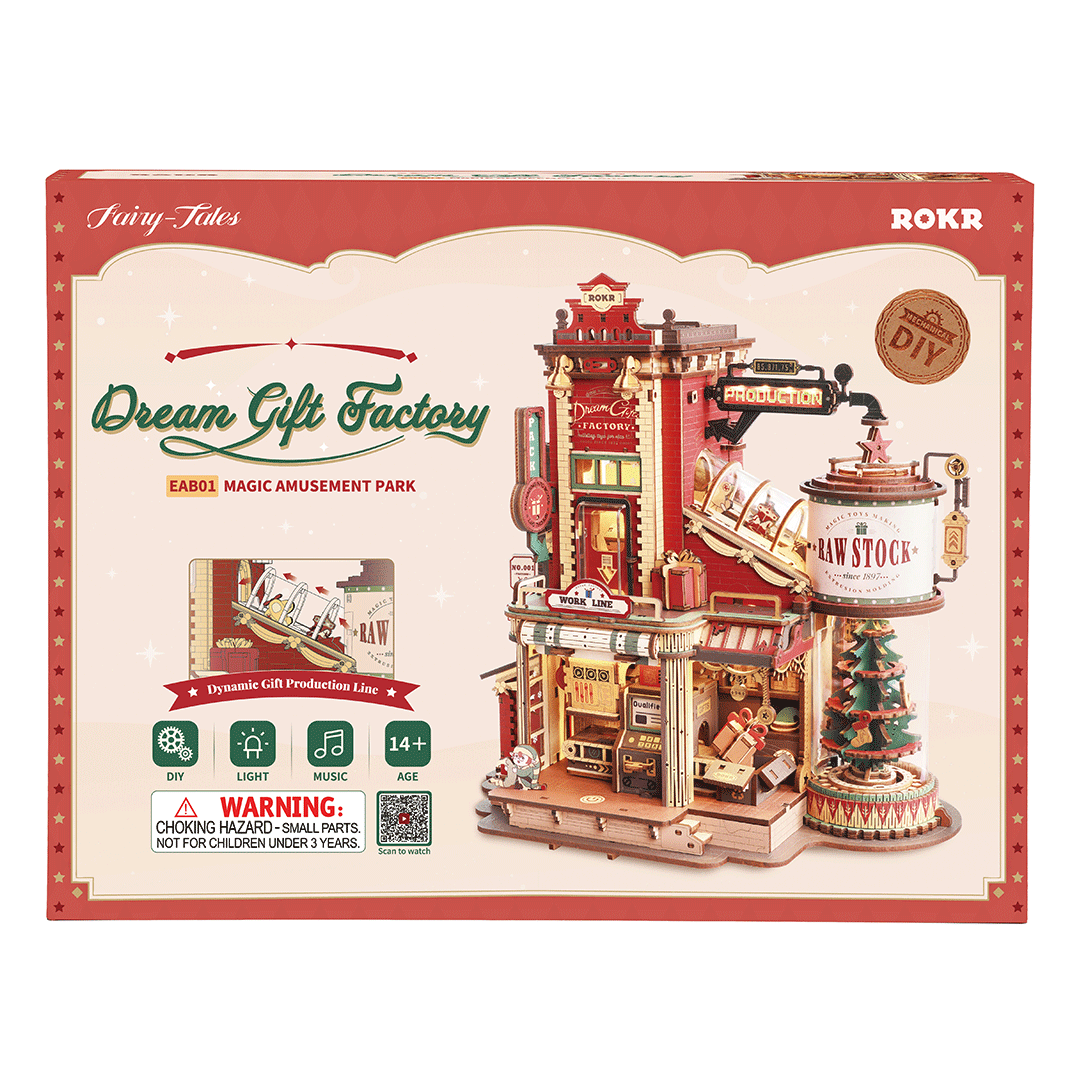 Dream Gift Factory 3D Wooden Puzzle
