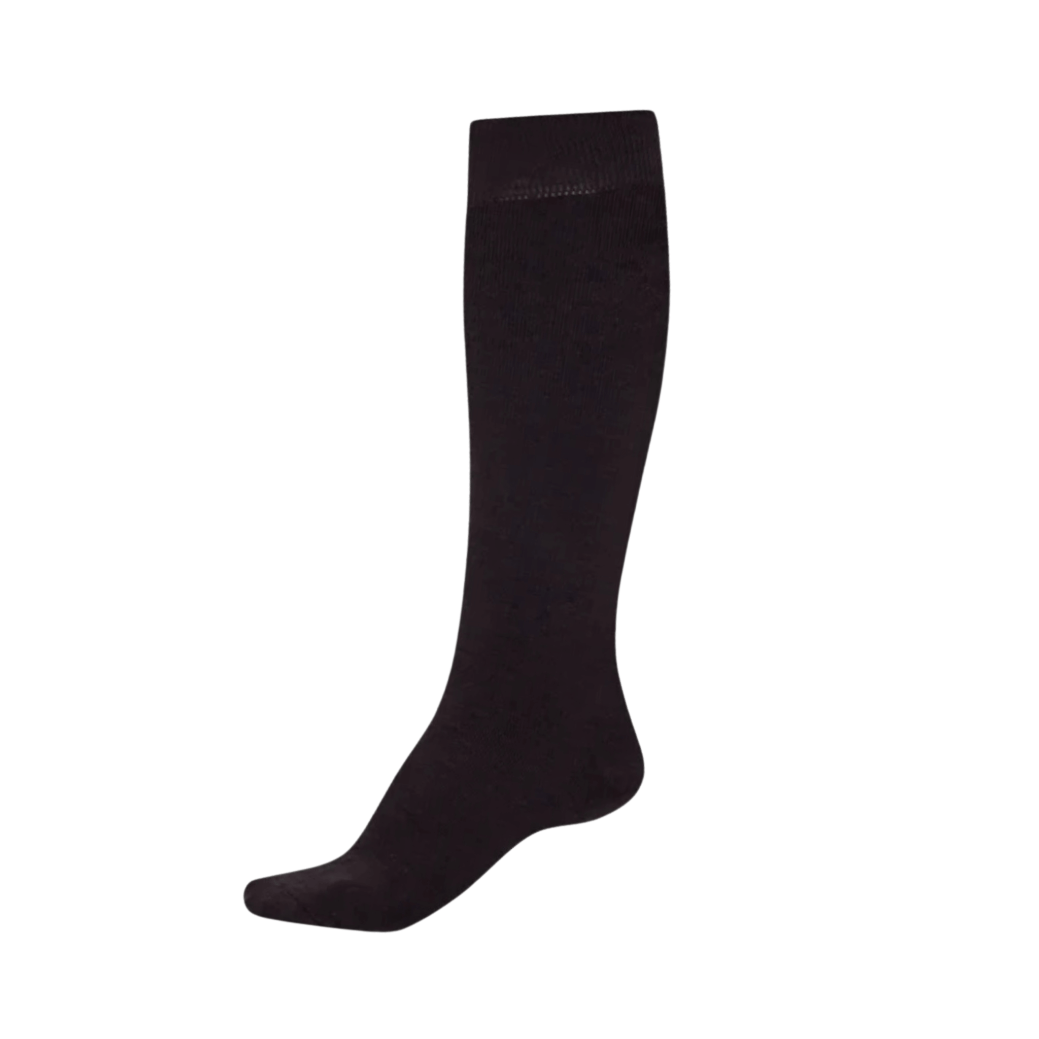 Knee-High Bamboo Thermal Socks -  Wellington Boots Socks Organic Thermal - Black