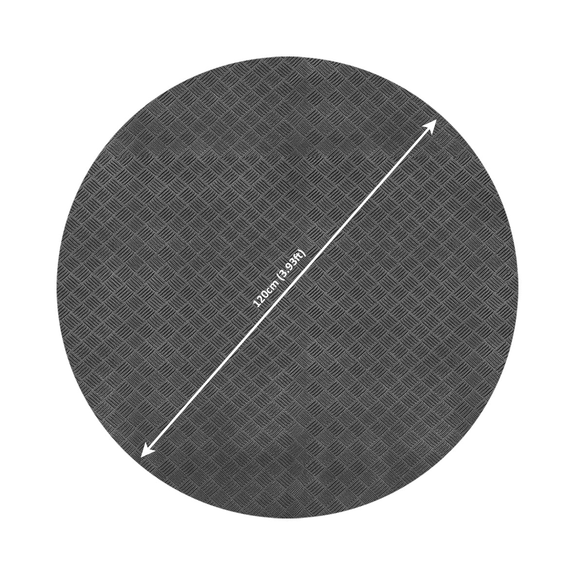 Round BBQ Floor Protection Mat