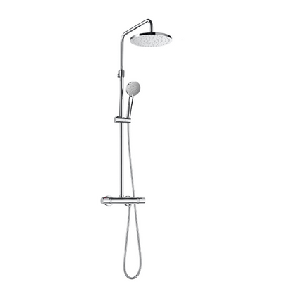 Even-T Round Thermostatic Shower Column