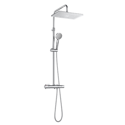 Even-T Square Thermostatic Shower Column