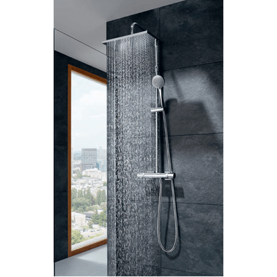 Even-T Square Thermostatic Shower Column