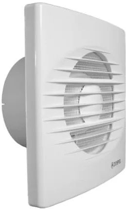Rico Standard Fan Through Wall Ventilation Kit with 100mm Pipe and Brown Vent