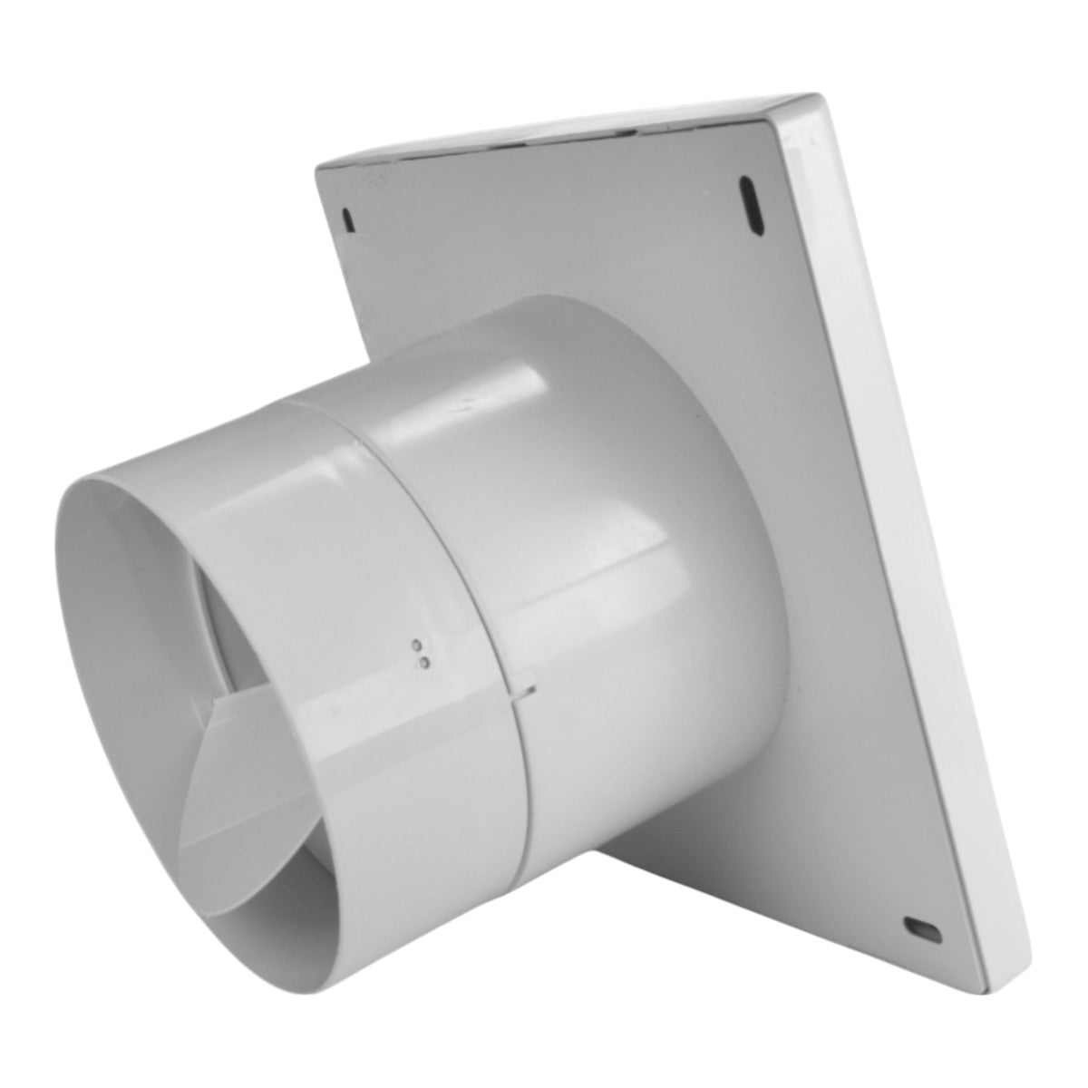 Styl Fan with Timer Through Wall Ventilation Kit 100mm Pipe with Graphite Vent