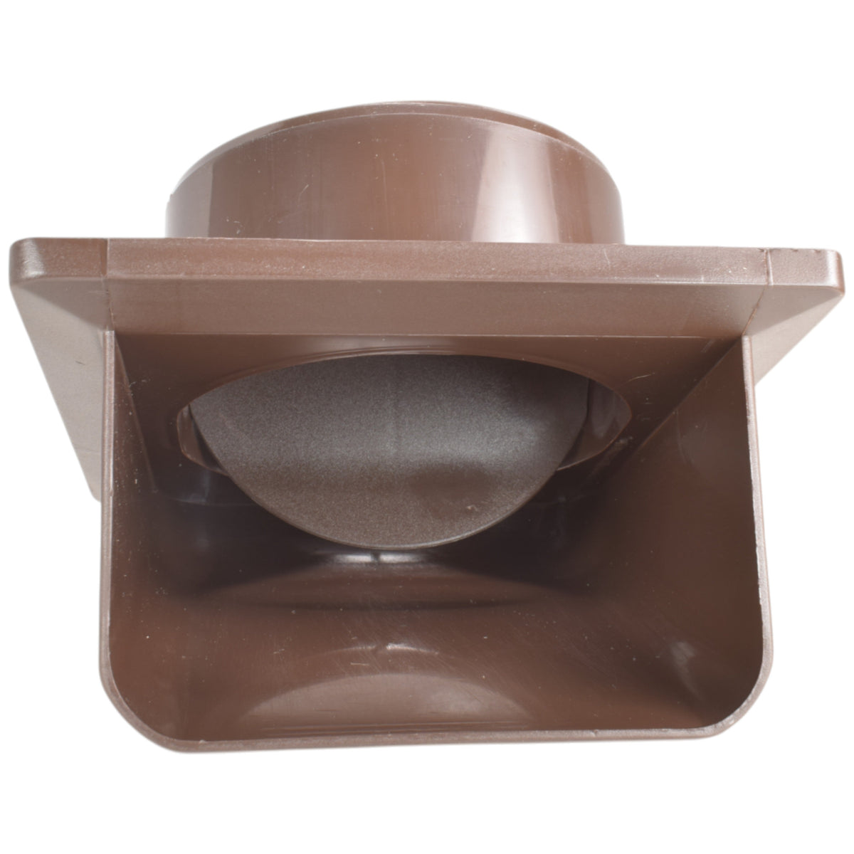 Styl Fan with Timer Through Wall Ventilation Kit with 100mm Pipe and Brown Vent
