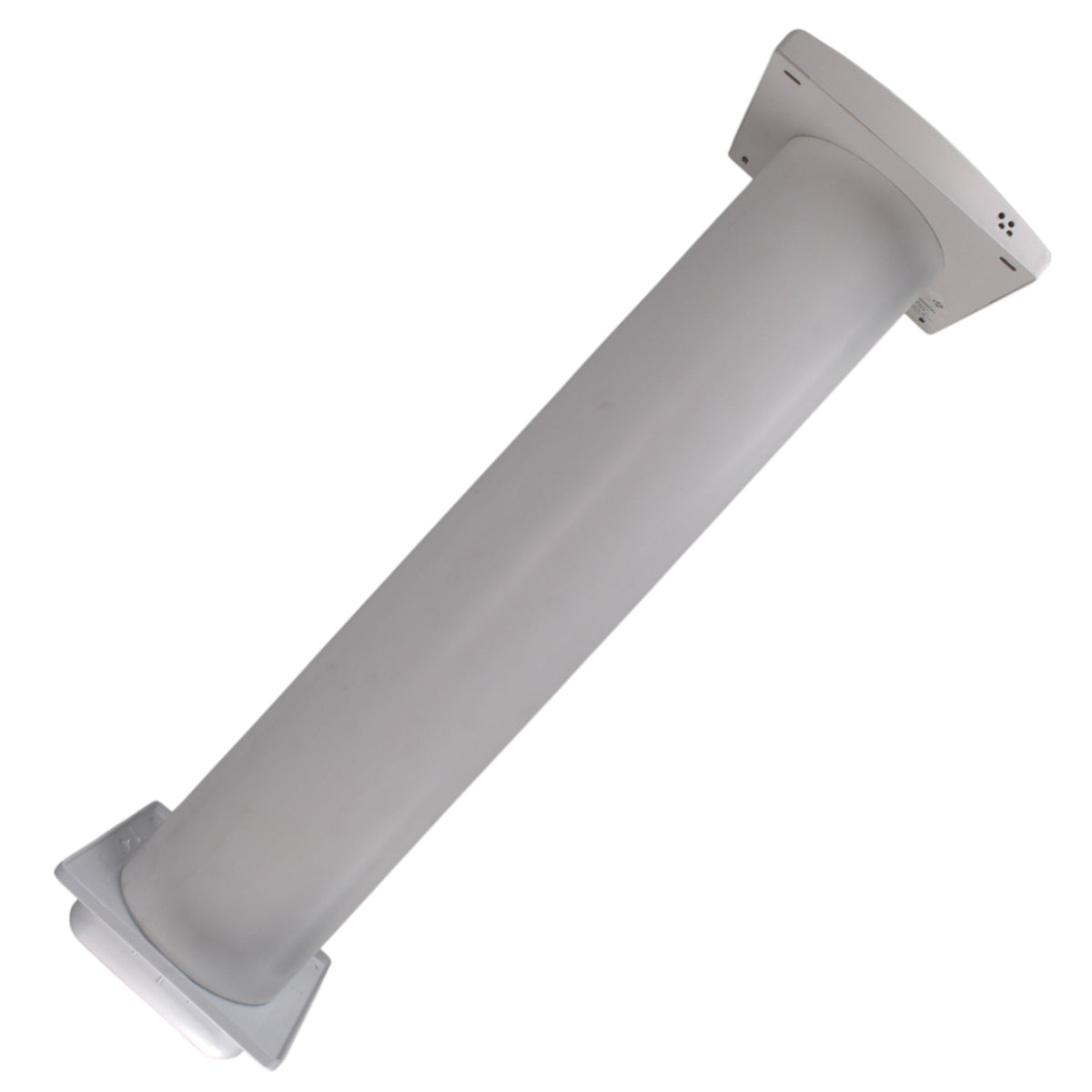 Styl Timer/Humidistat Fan Through Wall Ventilation Kit 100mm Pipe White Vent