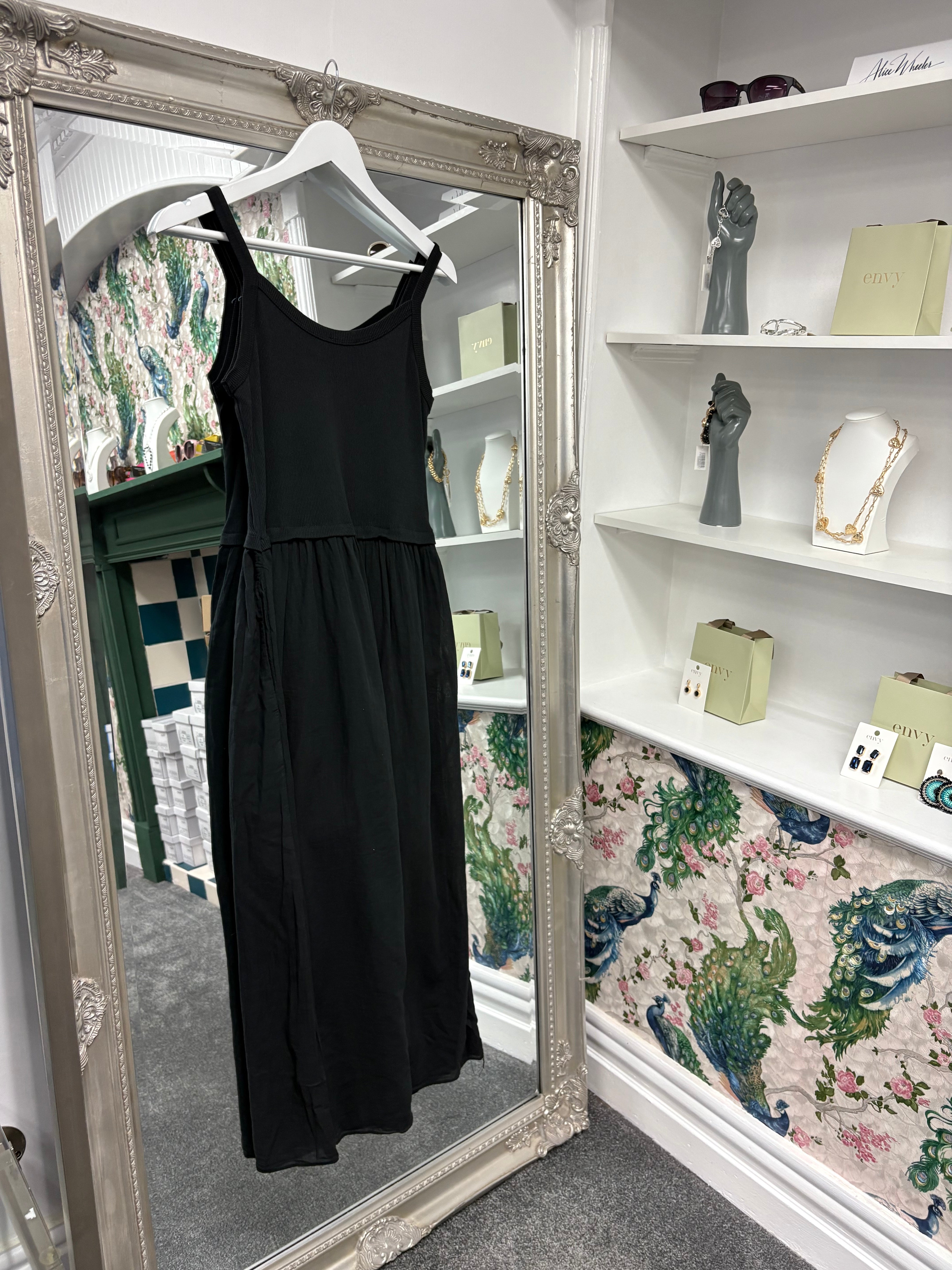 Luxtyle Ribbed Top Dress – One Size Fits 8–18