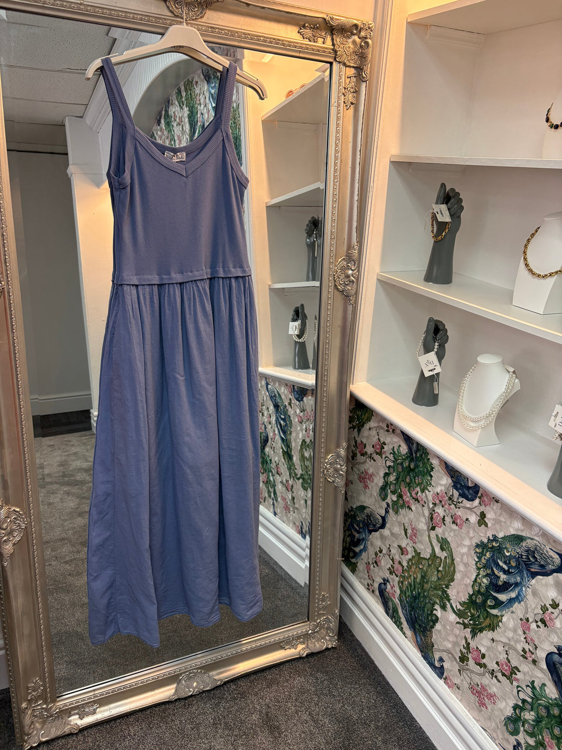 Luxtyle Ribbed Top Dress – One Size Fits 8–18