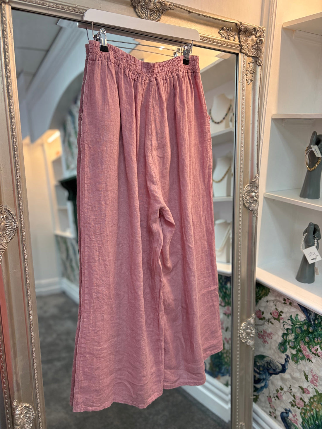 Luxtyle Linen Trousers | Wide Leg Summer Pants UK 8–20