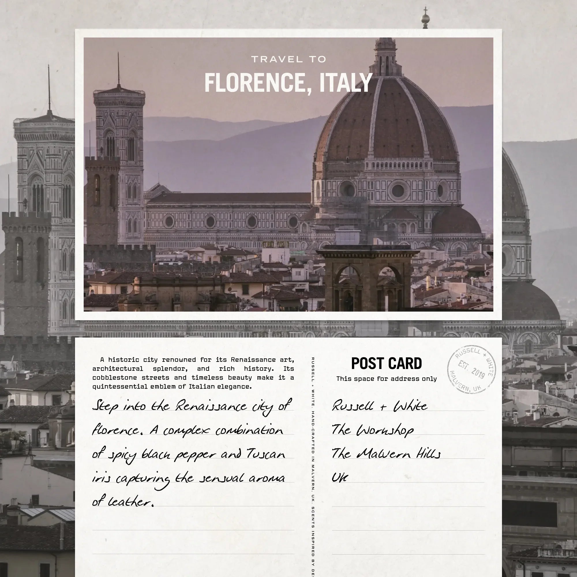 Firenze Leather Reed Diffuser