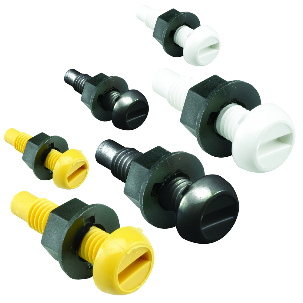 Number Plate Fixing Kit Nylon Nuts & Bolts - 6 pack