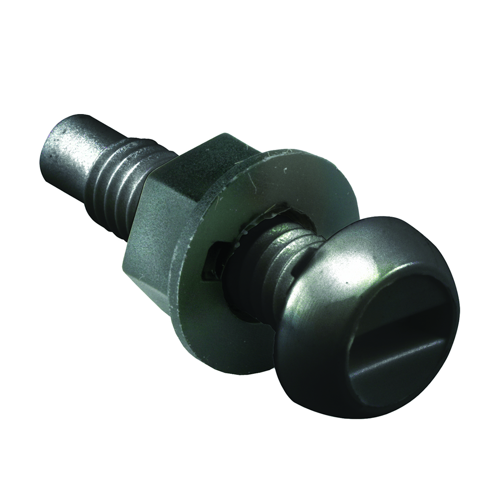 Number Plate Fixing Kit Nylon Nuts & Bolts - 6 pack