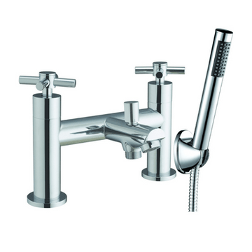 Fusion X Head Chrome Bath Shower Mixer