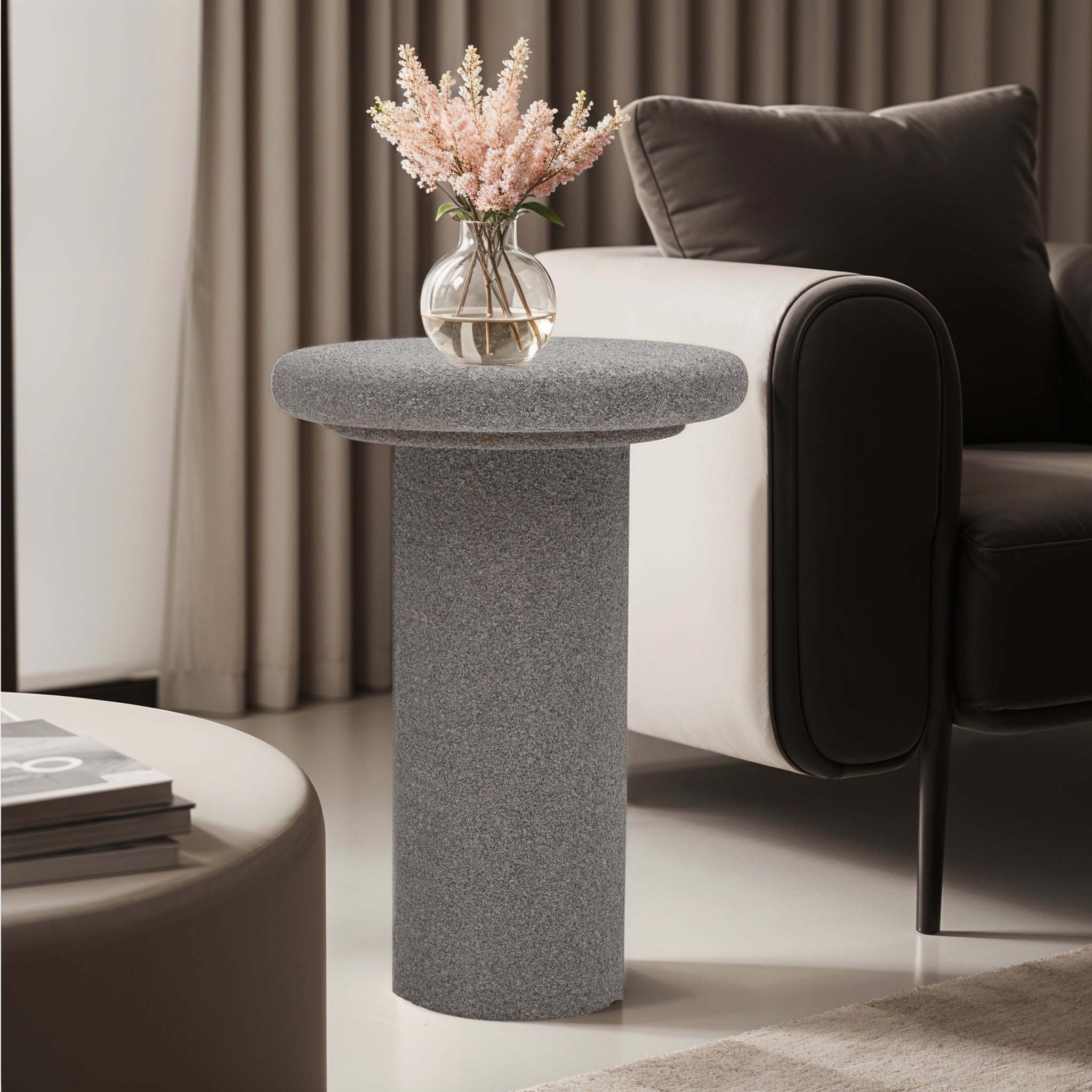 Udaipur Round End Table
