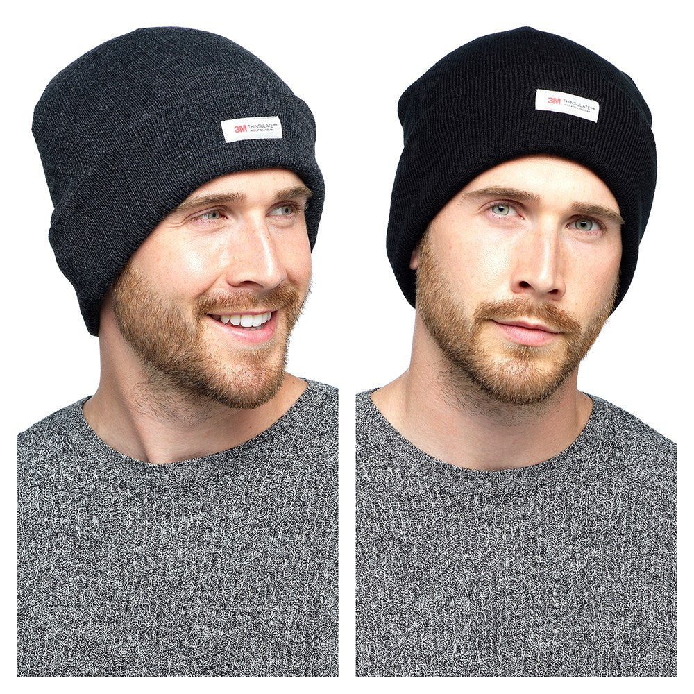 HeatGuard Thinsulate Thermal Beanie Hat