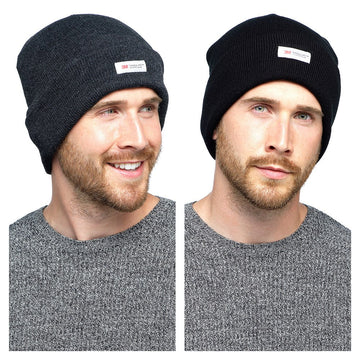 HeatGuard Thinsulate Thermal Beanie Hat