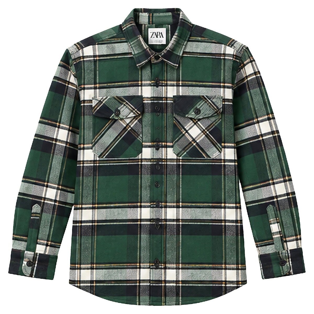 Ex High Street Brushed Cotton Overshirt