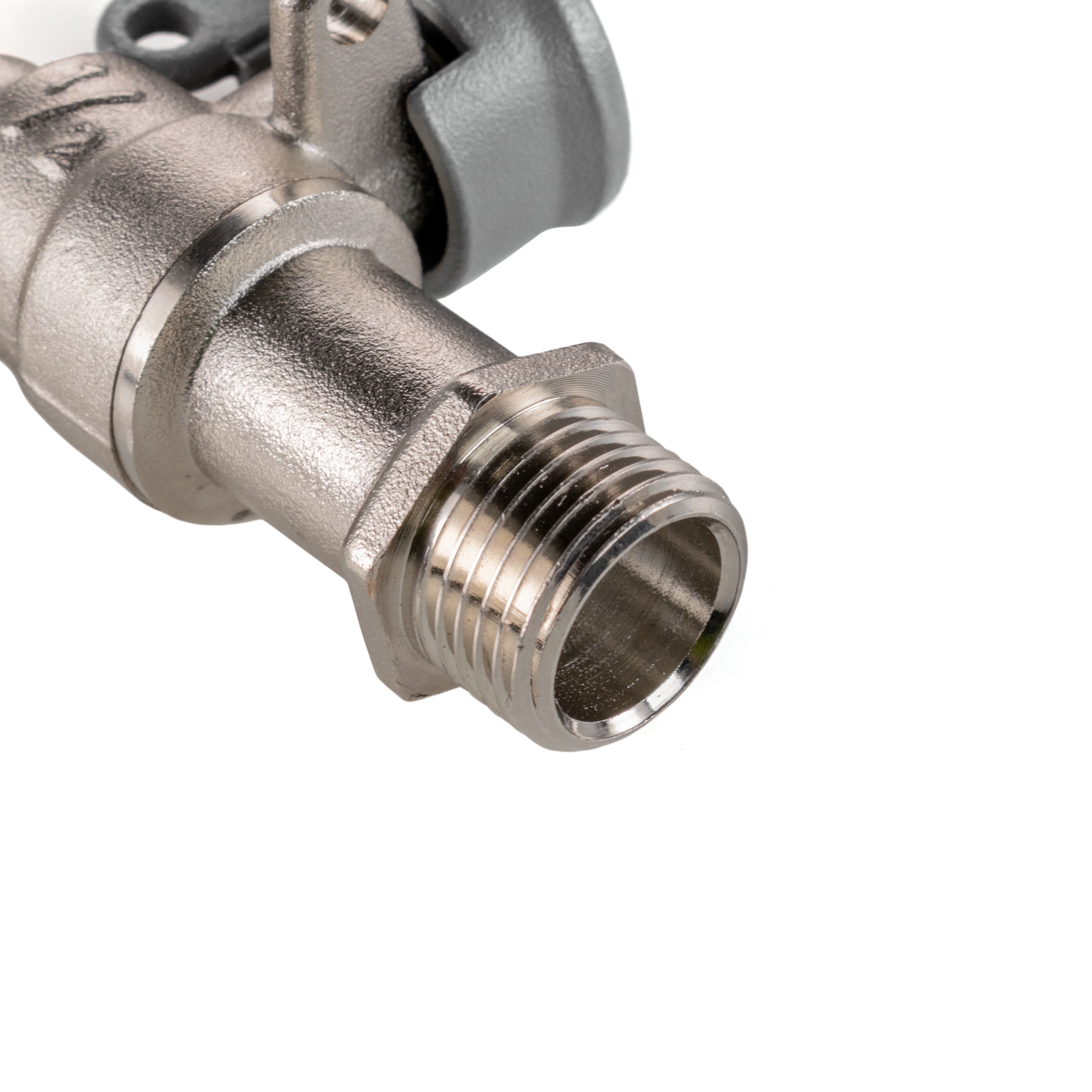 Wall Flange Kit 20mm MDPE - Lever Tap with Hose Barb and Side Lock