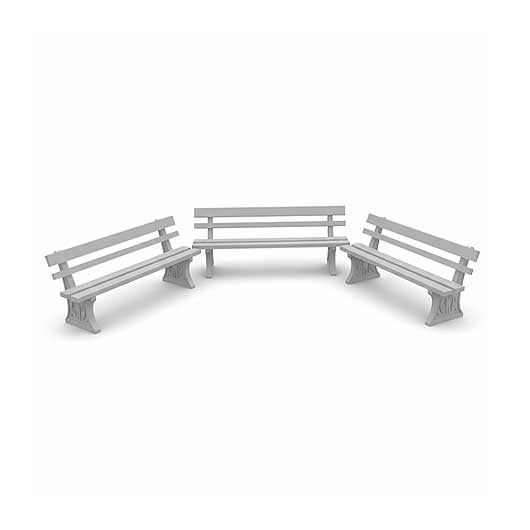 OO Scale | Ready to Paint | Great Western Railway (GWR) Bench