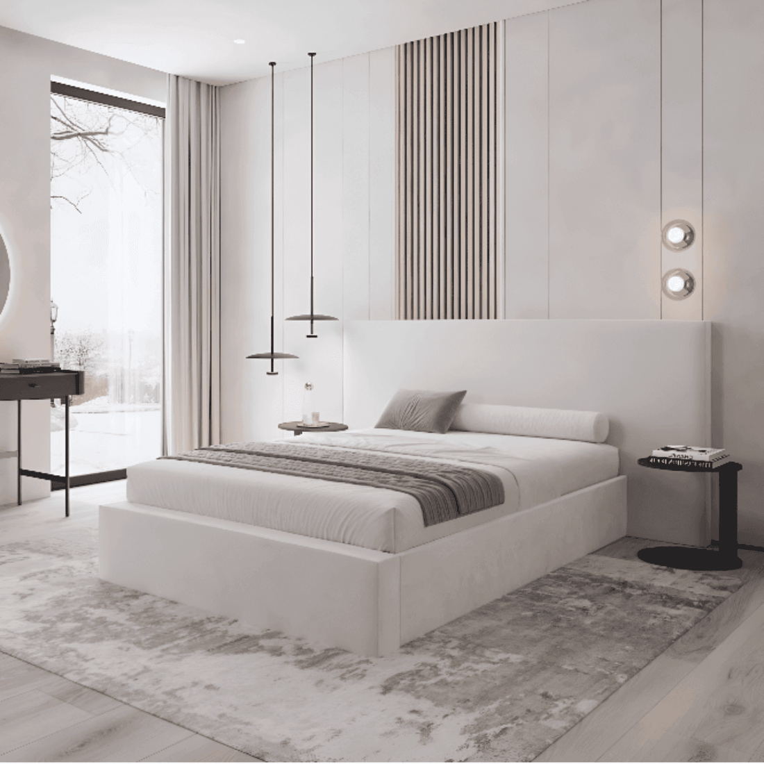 The Sienna Simple Upholstered Bed Frame– 2025 Luxury Beds Collection